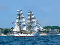 Traditional Sailing Yachts in friesland Aphrodite zeilen klif 0110