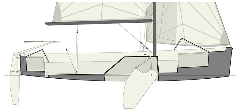 Jachtwerf en charterbasis en jachtmakelaardij Tornado Sailing aan de Stienplaat in Makkum.